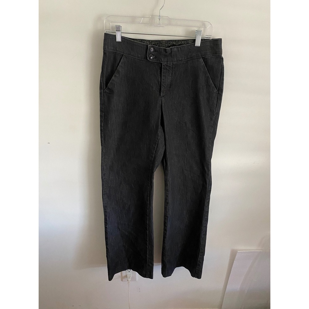 Lee's Women's Black No-Gap Waistband Stretch Jeans Size‎ 8